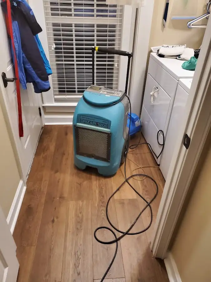 Commercial dehumidifier deployed for Flood Damage Cleanup in Marco Island
